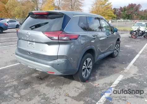 2021 Nissan Rogue Sv Intelligent Awd из США, поврежденный, VIN 5N1AT3BBXMC792122